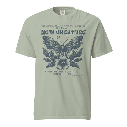 New Creature Christian Bible Verse T-Shirt